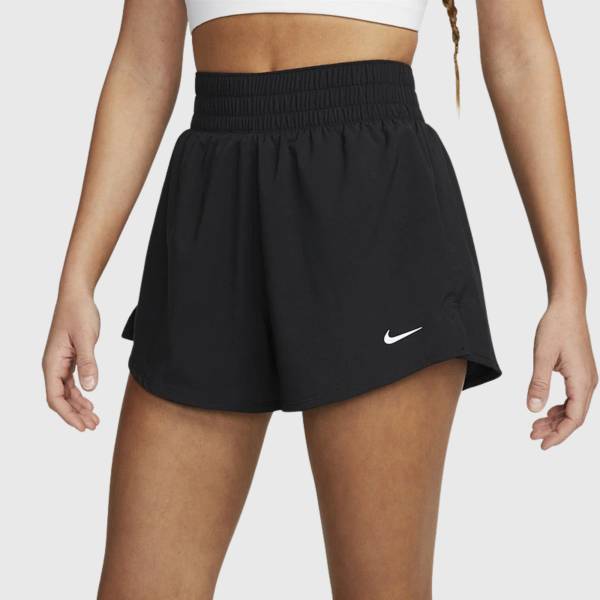 NIKE WOMENS ONE DRI-FIT HIGH WAISTED 3IN 2N1 SHORT PANT