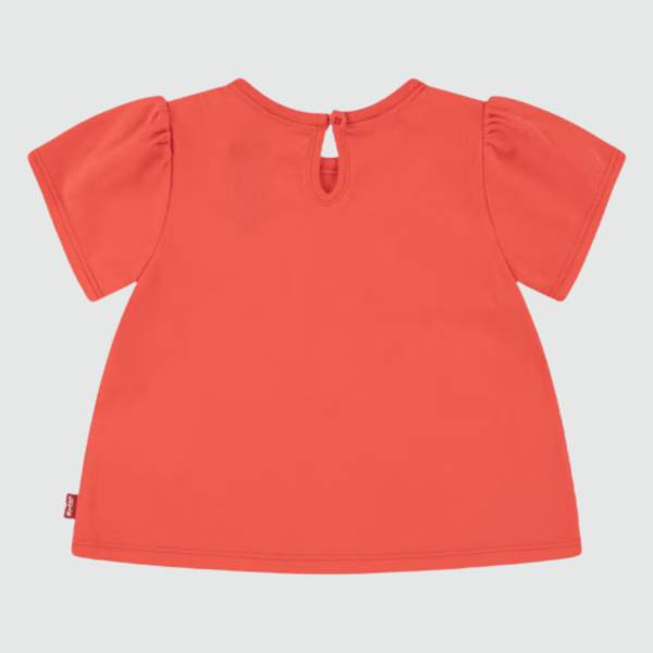 LEVI'S GIRLS HEART PUFF SLEEVE TEE
