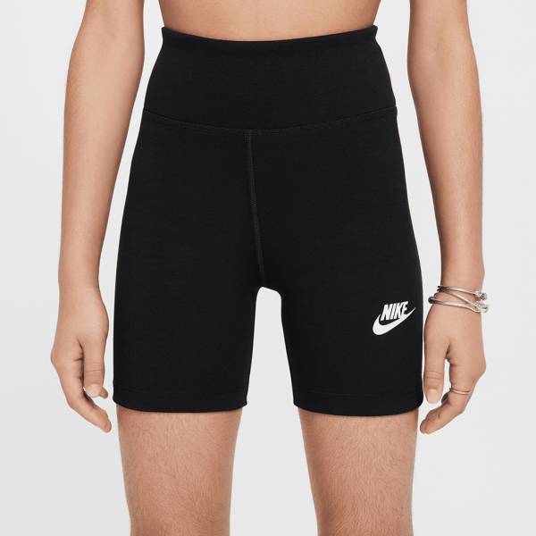 NIKE GIRLS NSW CLASSIC 5IN HIGH WAISTED BIKE SHORT PANT