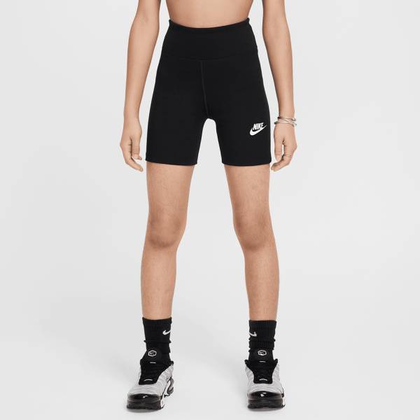 NIKE GIRLS NSW CLASSIC 5IN HIGH WAISTED BIKE SHORT PANT