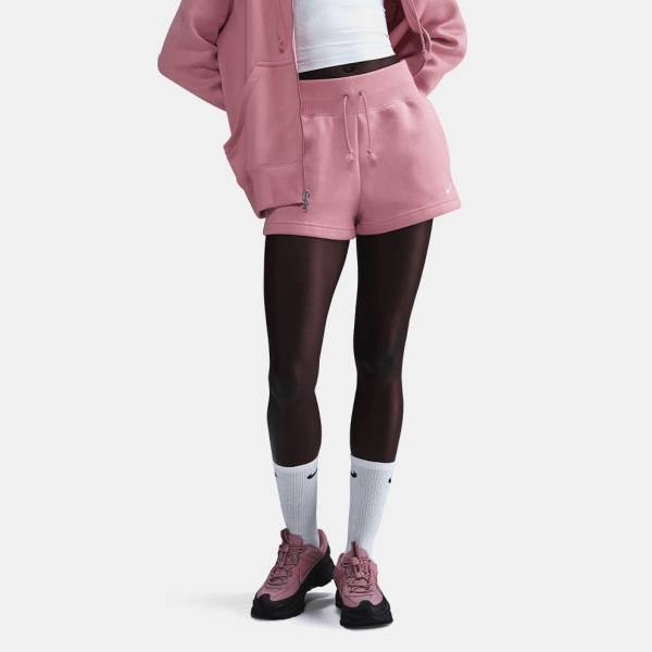NIKE WOMENS NSW PHOENIX FLEECE HIGH WAISTED SHORT PANT