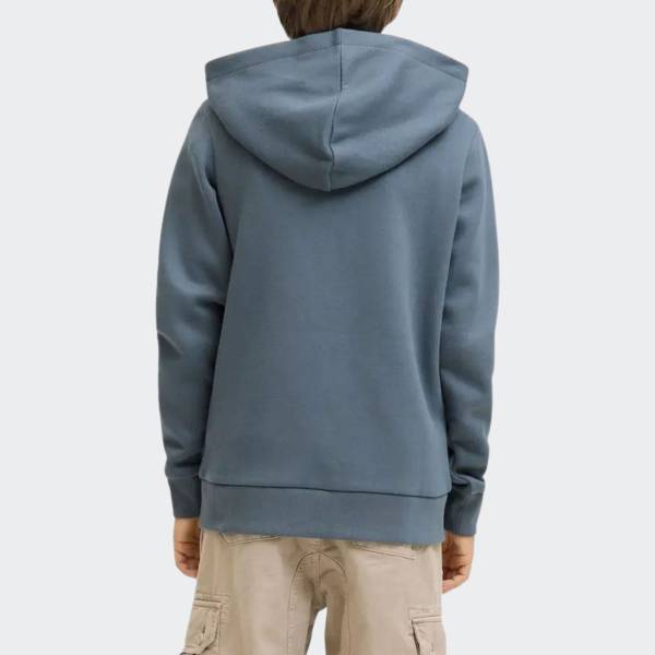 JACK & JONES ELOGO SWEAT ZIPHOOD 2COL JUNIOR
