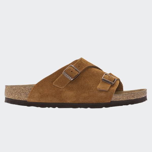BIRKENSTOCK LEATHER ZUSTON LEVE REGULAR