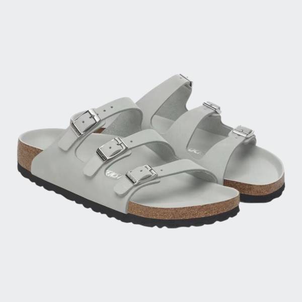 BIRKENSTOCK LEATHER ZUSTON LENB SAGE NARROW