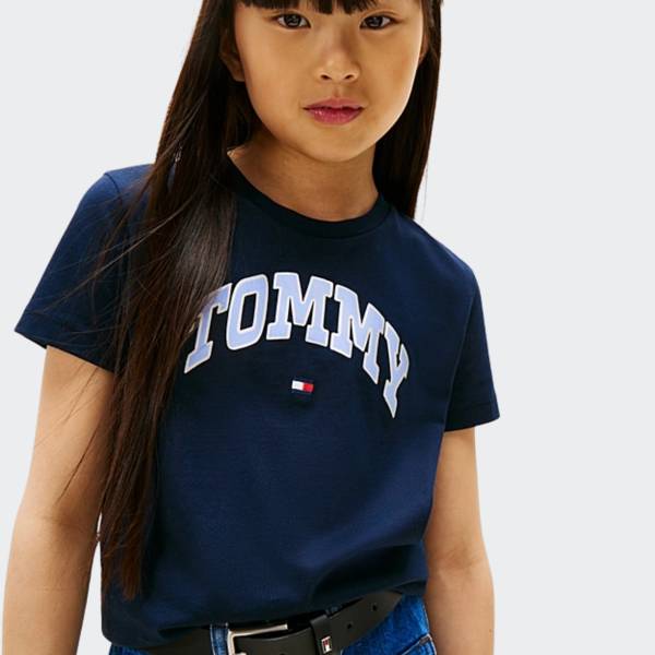 TOMMY HILFIGER VARSITY SATEEN TEE