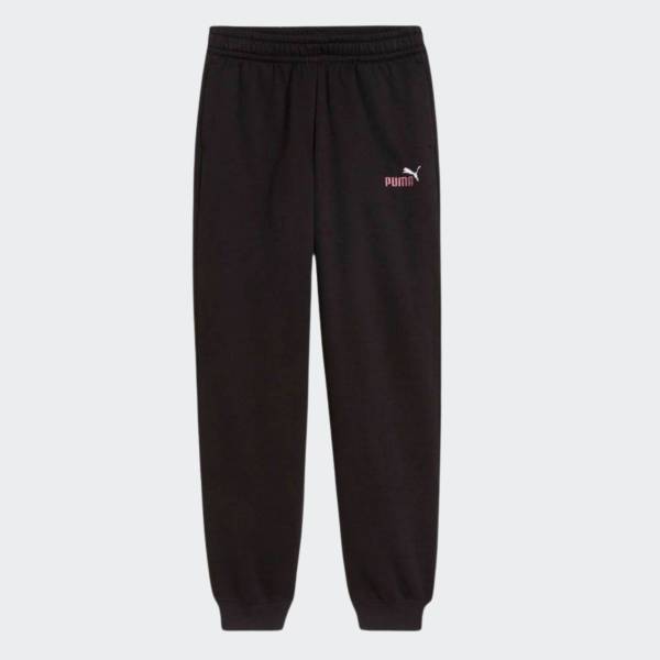 PUMA ESSENTIALS 2 COLOR SMALL NO. 1 LOGO SWEATPANTS GIRLS FLEECE
