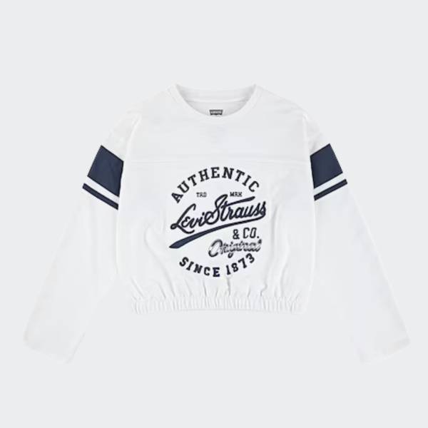 LEVIS'S GIRLS VARSITY LONGSLEEVE