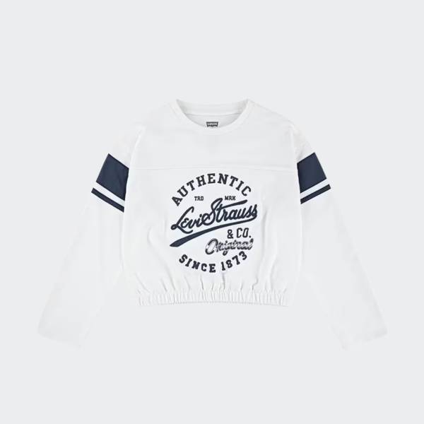 LEVIS'S GIRLS VARSITY LONGSLEEVE