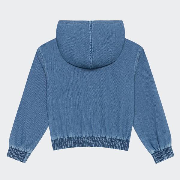 LEVIS'S GIRLS DENIM HOODIE