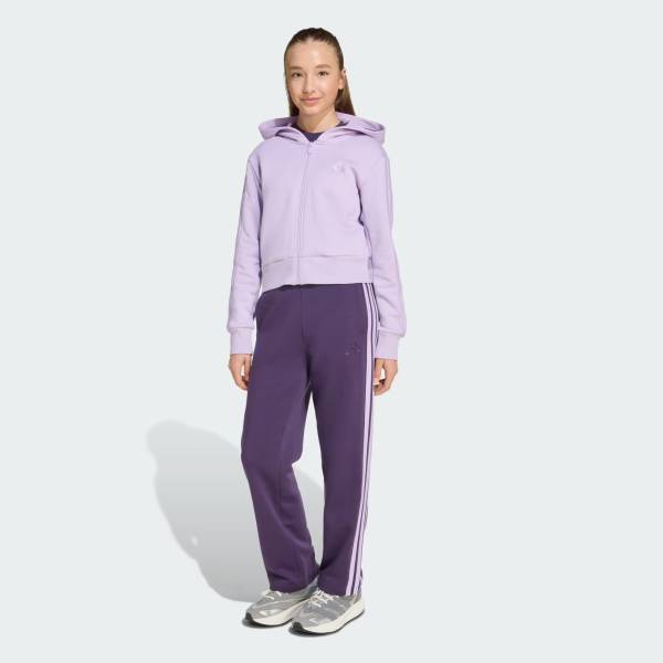 ADIDAS GIRLS 3STRIPES FLEECE TRACKSUIT