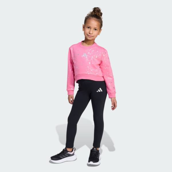 ADIDAS LITTLE GIRLS GLAM SET